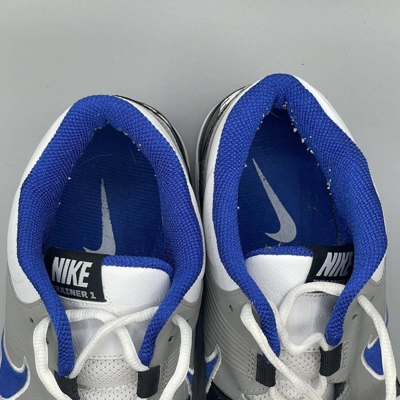 NIKE TRAINER 1 Men's Sneaker Shoes 371378-106 Black And White Size 11.5 - Picture 10 of 14